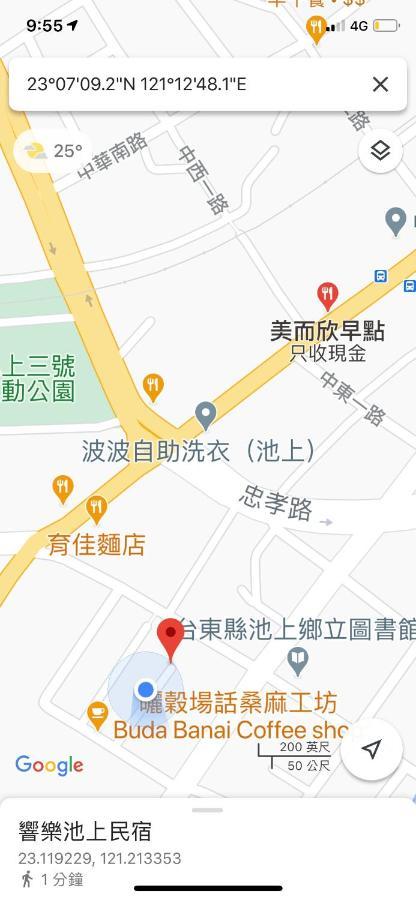 響樂池上電梯民宿1663 Chishang Music Guesthouse 외부 사진